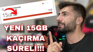 vodafone bedava 15GB internet 2024 kaçırma vodafone güncel kampanyaları YENİ [upl. by Mcroberts]