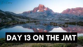 Day 13 on the JMT  Donohue Pass Lyell Canyon Entering Yosemite  Solo Hiking the John Muir Trail [upl. by Dorolice279]