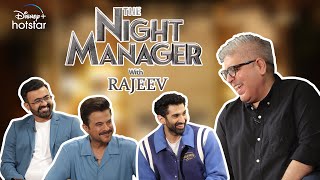 The Night Manager interview with Rajeev Masand  Aditya Roy Kapur  Anil Kapoor  Sandeep Modi [upl. by Ynahteb]