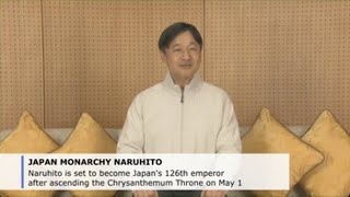 Naruhito a historian called to modernize worlds oldest monarchy [upl. by Eiggam]