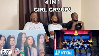 NewJeans Attention  ITZY WANNABE  Dreamcatcher BOCA  LOONA PTTPaint The Town MV REACTION [upl. by Bibeau]