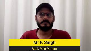 Happy Patient TLIF Surgery for Back pain [upl. by Messing]