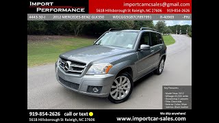 2012 MercedesBenz GLK350 [upl. by Naul]