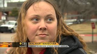 Vets react to Walmarts veteran hiring plan [upl. by Wasserman]