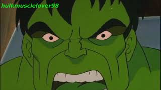 Hulk 1996 Animated Series First Transformation  Slowed and Deeper Voice [upl. by Markiv257]