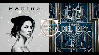 Young amp Afraid  Lana Del Rey amp MARINA GINGERGREEN Mashup [upl. by Iormina]