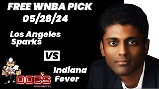 WNBA Pick  Los Angeles Sparks vs Indiana Fever Prediction 5282024 Free Best Bets amp Odds [upl. by Arorua]