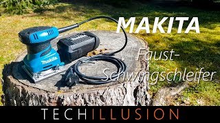 🛠HANDLICHSTER SCHWINGSCHLEIFER von Makita  Bo4558  Review und Test [upl. by Grussing542]