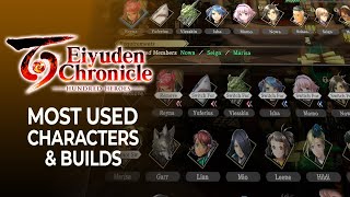 These Are My Most Used Characters amp Builds for Eiyuden Chronicle Hundred Heroes [upl. by Maletta]