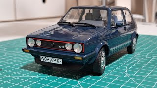 VW Golf GTi Pirelli Revell 124 Part3 [upl. by Anitrebla]