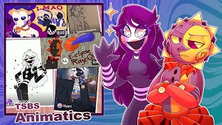 Reacting to AMAZING TSBS ANIMATICS [upl. by Celina]