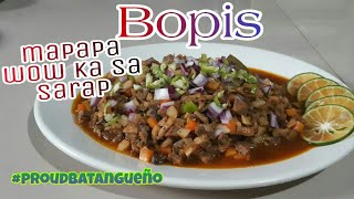 BopisHow to Cook BopisSpicy BopisEasy Bopis RecipeAng Pinakamasarap na Bopis of Batangas [upl. by Rashidi]