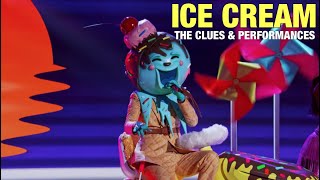 The Masked Singer Ice Cream The Clues Performances amp Reveal [upl. by Sidra]