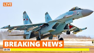 Akhirnya Rusia Berhasil Luncurkan Jet tempur Sukhoi Su35 Baru Setelah di Tingkatkan [upl. by Leihcey860]