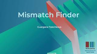 Mismatch Finder Data Quality Days 2022 [upl. by Lorenzo]