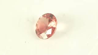 100CT Padparadscha SapphireNatural unheated ID SS001786 [upl. by Hahn]