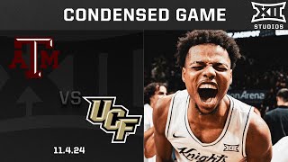 Texas AampM vs UCF Condensed Game  202425 Big 12 Mens Basketball [upl. by Andrei122]