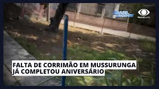 FALTA DE CORRIMÃO EM MUSSURUNGA JÁ COMPLETOU ANIVERSÁRIO [upl. by Concha]