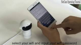 Netcam software to robot p2p wifi ip camera [upl. by Kappenne297]