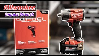 Milwaukee 296220 12 Impact Wrench [upl. by Salvadore484]