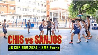 JB CUP NOVEMBER 2024 CHIS x SANJOS [upl. by Essirahc]