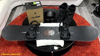 My New Snowboard 2021 Burton Ripcord  Step On Bindings Review burton stepon [upl. by Ammadis804]