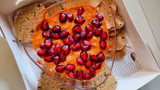 Muhammara a tasty red pepper and walnut dip by FoodeyTube from 63bylane [upl. by Wynn]