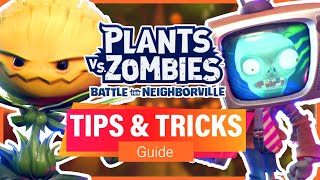 TV HEAD amp WILDFLOWER CHARACTER GUIDE 9 Tips amp Tricks  Plants vs Zombies Battle for Neighborville [upl. by Glenna866]