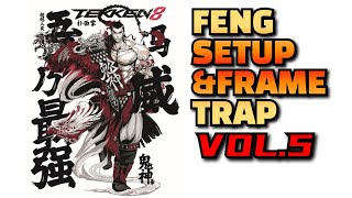 Mastering Feng Frame Trap amp Setup Vol5 B3 tekken8fengwei [upl. by Ailhad]