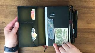 My Everyday Carry B6 Slim Travelers Notebook [upl. by Haerdna]