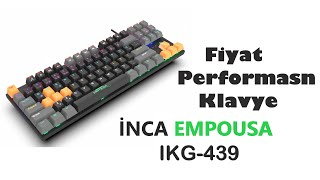 Fiyat Performans TKL Klavye  İNCA IKG439 [upl. by Dominic144]