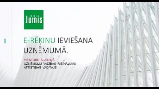 Erēķinu ieviešana uzņēmumā Viesturs Slaidiņš Tildes Jumis attīstības vadītājs [upl. by Trinia924]