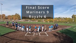 Mariners vs Royal  3rd Place Game  Pinto Fall 2024 [upl. by Azarcon879]