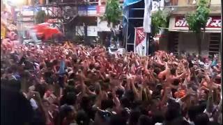 Chinchpoklicha Chintamani Visarjan Sohala 2016 Lalbaug Mumbai [upl. by Anuhsal]