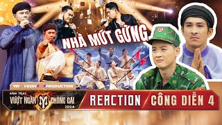 REACTION ANH TRAI VƯỢT NGÀN CHÔNG GAI  ĐẮM CHÌM trong không gian âm nhạc của NHÀ MỨT GỪNG [upl. by Quartet994]