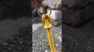 Cats Paw knot for ring knotskills ytshort shortviral [upl. by Einnaf]