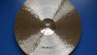 Agean Cymbals Jazz Crash Jazz Special 18quot [upl. by Aerb]