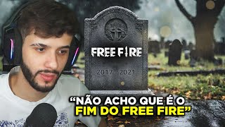 Rafão Reage ao Fim do FREE FIRE [upl. by Fraze]