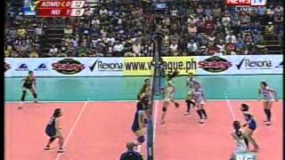 Shakeys VLeague  Finals G3  ADMU vs NU  060213 [upl. by Tiffani683]