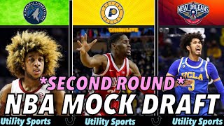 2nd Round 2022 NBA Mock Draft I Johnny Juzang JD Davison and Malaki Branham highlight Round 2 [upl. by Malva]