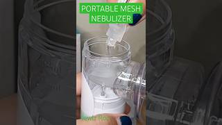 Mesh Nebulizer JSLW303 Portable Nebulizer NT03 from Shopee Check full unboxing video on my channel [upl. by Leblanc480]