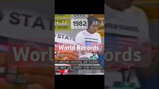 41 Years of World Records in 41 Seconds [upl. by Lissy]