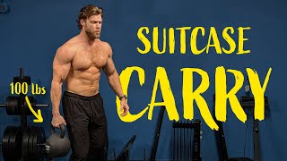 Killer Core Strength With One Simple Movement  Suitcase Carry Exercise Tutorial [upl. by Er]