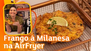 Frango empanado perfeito na AirFryer  Receita mega crocante [upl. by Akoyn469]