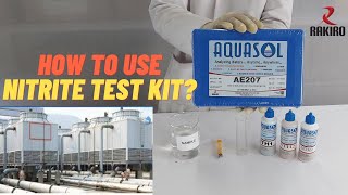 Cooling Water Testing Using Nitrite Test Kit AE207 [upl. by Charmane811]