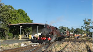 SDSR Downs Explorer quotGoondiwindi Weekenderquot A Journey Onboard From Goondiwindi To Warwick May 2018 [upl. by Anayd]