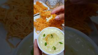 Crispy Thread Chicken Detailed Recipe shortvideo [upl. by Gintz]