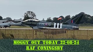 MOGGY MAKES APPEARANCE AT RAF CONINGSBY  220824 [upl. by Liagibba]