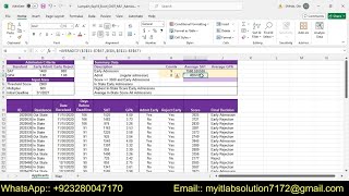 Exp19ExcelCh07ML1Admissions  Excel Chapter 07 Admissions [upl. by Izabel]