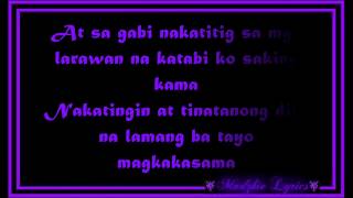 ALAALA NALANG LYRICS  Hambog ng sagpro krewHD [upl. by Dis]